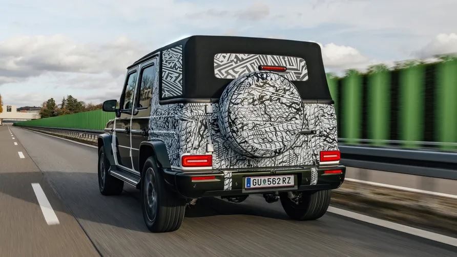2026 Mercedes-Benz G-Class Cabriolet Teaser 