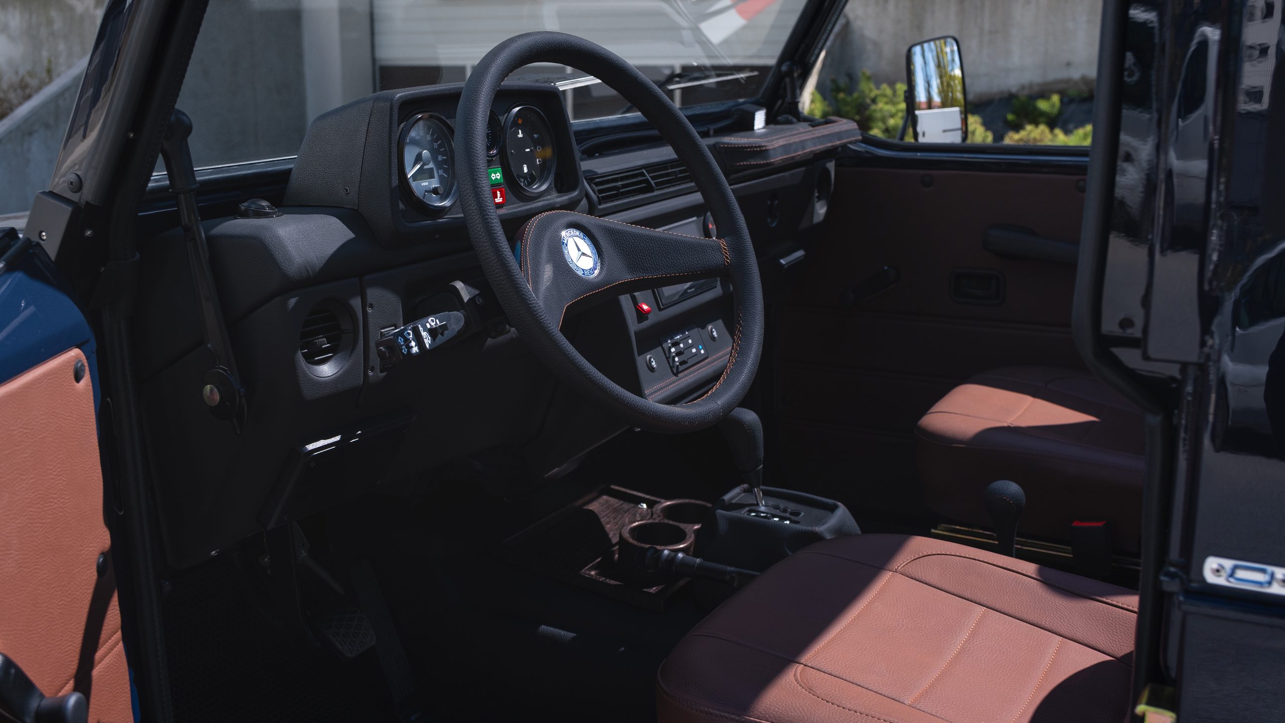 Mercedes Convertible Interior